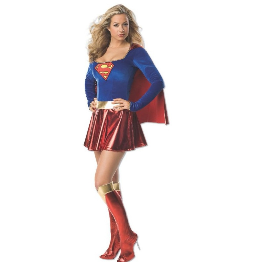 OFFICIALLY LICENSED Supergirl Costume Dress worn twice